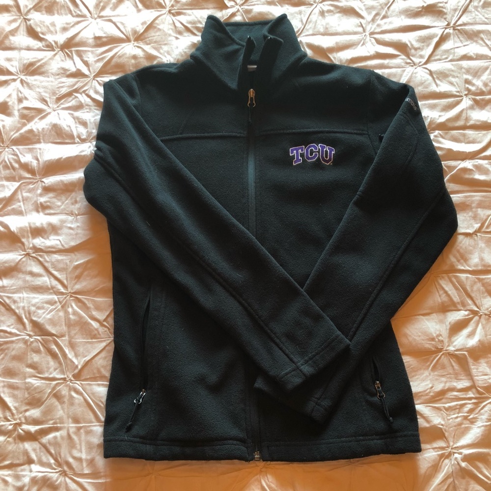 Columbia TCU Size Small Fleece